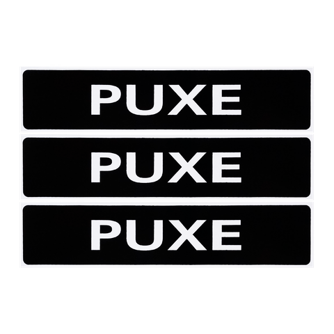 Combo 10 Placas de Sinalização Puxe 30x7 Acesso - A-421 F9e