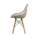 Ver imagem 4 de Kit Mesa Eames 90cm Preta com 4 Cadeiras Kaila Fendi para Sala de Jantar