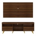 Ver imagem 6 de Rack c/ Painel TV 65" Retrô Holanda Multimóveis BR3133 Duna/Natural