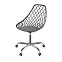 Ver imagem 2 de Kit 2 Cadeiras Escritório Base Aço Cromado Kayla Office