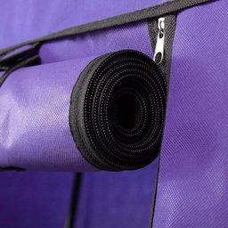 Organizador Dobravel com Arara Cabideiro 5 Prateleiras Armario Guarda Roupa Portatil - 6