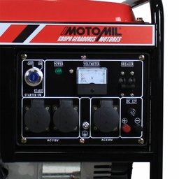 Gerador Gasolina Mono Partida Manual Mg-3000cl-1 Bivolt 7cv 2,8kva 60hz 115/230v Motomil - 3