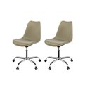 Ver imagem 1 de Kit 2 Cadeiras Escritório Eames Saarinen Office