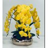 Arranjo Flores 8 Orquídeas Artificiais Com Vaso - 1