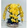 Arranjo Flores 8 Orquídeas Artificiais Com Vaso - 5