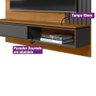 Painel Home Rack Ripado Linea Sevilha Nature / Chumbo (6069-207063) Linea Brasil - 5