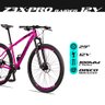 Bicicleta Aro 29 Quadro 17 Alumínio 12v Câmbio Absolute Freio Hidráulico Z3-X PRO Rosa - Raider - 4