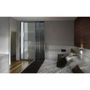 Ver imagem 2 de Porta Balcão Veneziana 03 Folhas Preto Maxx - 2,10x1,20m