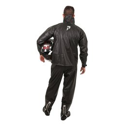 Conjunto Motoqueiro Estradeiro com Gola PVC Preto GG - Pioneira, Tamanho: GG - 2