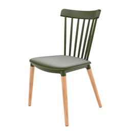 Conjunto com 4 Cadeiras para Sala de Jantar Windsor Pp - 4 Conjunto com 4 Cadeiras para Sala de Jantar Windsor Pp - 4