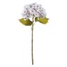 Hortensia Toque Real Permanente Branco 46cm Florarte - 1