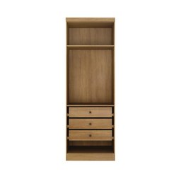 Modulo de Casal Safira para Guarda-roupa Clic Móveis Cumaru - 3