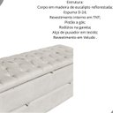 Ver imagem 2 de Calçadeira Baú Sapateira 190cm Ayla Veludo Capitonê