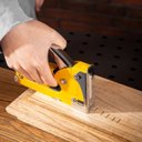 Ver imagem 7 de Grampeador Manual Tapeceiro Madeira Pressão Grampos 4 - 8mm + 4100 Grampos | Fertak