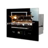 Churrasqueira Elétrica Assador de Embutir 4 Espetos Giratórios Glass Smart Touch 4 Hope Gourmet - 9
