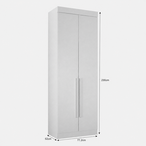 Módulo Guarda-Roupa 2 Portas 100% MDF Áurea - Arbo Design
