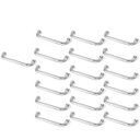 Ver imagem 1 de Barra Alça de Apoio Kit 19 Uni Aço Inox 30cm Acessibilidade Cadeirante Gestante Idoso Segurança Anti