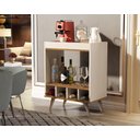 Ver imagem 1 de Aparador Encanto com Adega Off White Freijó