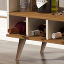 Ver imagem 3 de Aparador Encanto com Adega Off White Freijó