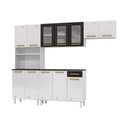 Ver imagem 2 de Cozinha Completa de Aço 4 Peças Armário para Forno/Micro e Balcão Multimóveis CR20371