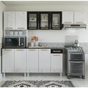 Ver imagem 1 de Cozinha Completa de Aço 4 Peças Armário para Forno/Micro e Balcão Multimóveis CR20371
