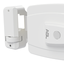 Ver imagem 2 de Fechadura mini AGL 42mm interna simples 12v botão branco AGL