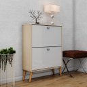 Ver imagem 2 de Sapateira Mudy Carvalho com Off White - Móveisaqui Moveisaqui