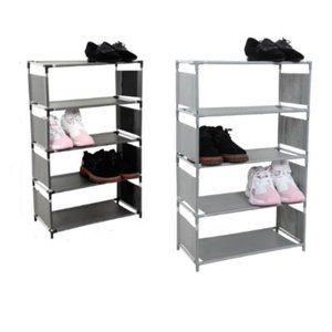 Sapateira 5 Prateleiras Estante Organizador Multiuso Tenis Brinquedos Roupas Porta Treca Lavanderia