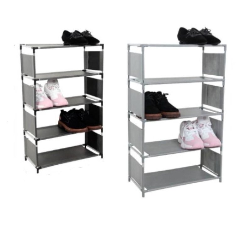 Sapateira 5 Prateleiras Estante Organizador Multiuso Tenis Brinquedos Roupas Porta Treca Lavanderia