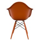 Ver imagem 2 de Cadeira para Sala de Jantar Arm Dsw Inj Laranja/Tangerina