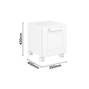 Ver imagem 3 de Rack e Mesa Lateral para Sala de Estar Multi Bertolini - Branco