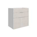 Ver imagem 3 de Conjunto Completo para Banheiro Slim Kit Ripy 60cm Yescasa Branco