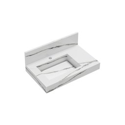 Conjunto Completo para Banheiro Slim Kit Ripy 60cm - 7