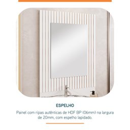 Conjunto Completo para Banheiro Slim Kit Ripy 60cm - 11