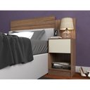 Ver imagem 1 de Cabeceira de Solteiro Altesa 1 Gaveta e 1 Nicho