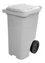 Ver mais imagens de Lixeira Grande Contentor de Lixo com Rodas 240 Litros Vm Cor:branco