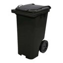 Ver imagem 1 de Lixeira Grande Contentor de Lixo com Rodas 240 Litros Vm Cor:branco