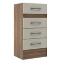 Ver imagem 2 de Cômoda Suprema 4 Gavetas 100% Mdp