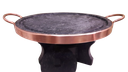 Ver imagem 1 de Kit Fondue em Pedra Sabão para Carne 27 Cm - Fogareiro + Grelha - Curado