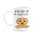 Ver imagem 1 de Caneca Dog - Meu Vira-lata Caramelo, Melhor Pessoa! Branca