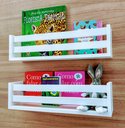 Ver imagem 2 de Kit 2 Prateleira De Livros Infantis Organizador Pelúcia 40cm