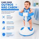 Ver imagem 7 de Suporte de Banho para Bebê em Pé Ajustável 44-54cm com Apoio Frontal e Base Antiderrapante para Box
