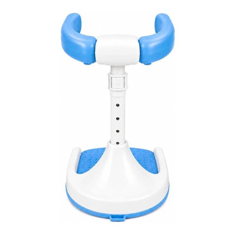 Suporte de Banho para Bebê em Pé Ajustável 44-54cm com Apoio Frontal e Base Antiderrapante para Box