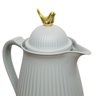 Garrafa Térmica de Café Laradore Bird - Cinza e Dourada (1l) - 5