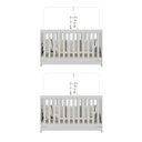 Ver imagem 6 de Kit Berço para Gêmeos 3 em 1 para Colchão 60x130cm Multimóveis Mp4392 Branco