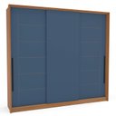 Ver imagem 4 de Guarda Roupa Casal 220cm com 3 Portas de Correr e 4 Gavetas 240846 Lisboa Politorno Móveis