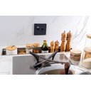 Ver imagem 4 de Calha Seca Embutir Sobrepor Porta Temperos para Cuba de Cozinha Profissional Aço Inox 304 Cozix