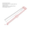 Ver imagem 6 de Calha Seca Embutir Sobrepor Porta Temperos para Cuba de Cozinha Profissional Aço Inox 304 Cozix