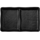 Ver imagem 5 de 24 Molheiras Porta Shoyu de Melamina com Divisória 60ml Retangular Profissional para Servir