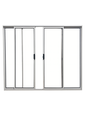 Ver imagem 4 de Vitrô 4 Folhas de Correr Aluminio Branco 1,00x1,20
